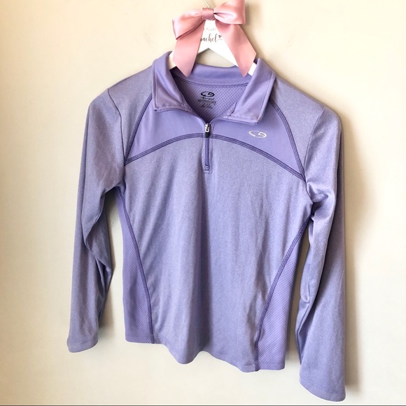 Champion Other - C9‎ Champion Lilac Purple Quarterzip Girls Large 10 12